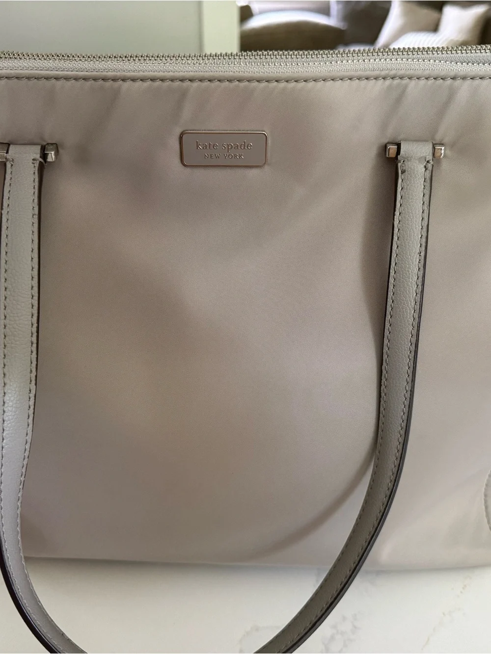 kate spade Cream Tote Bag